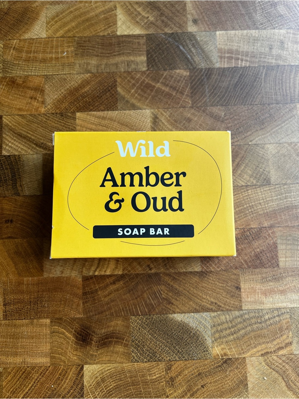 Amber & Oud Soap Bar - Yellow